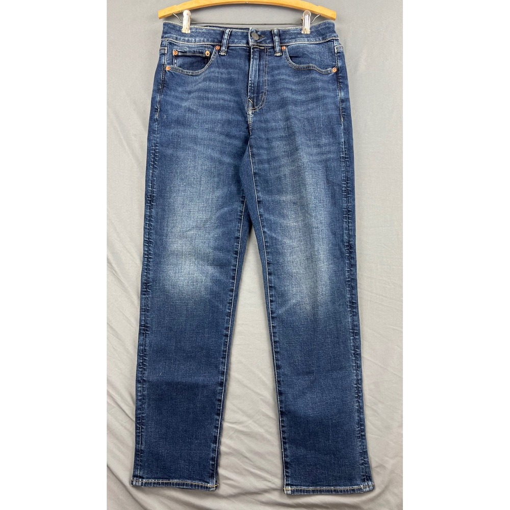 American Eagle Athletic Straight Jeans Mens 29x32 Airflex+ Blue New With Tags